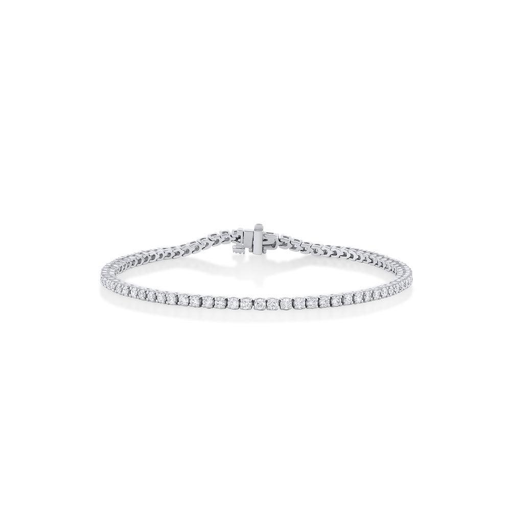 Marrow Fine Jewelry White Diamond Maria Tennis Bracelet [White Gold]