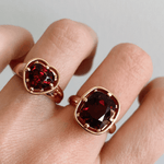 7.56ct Garnet Georgia Ring - Marrow Fine