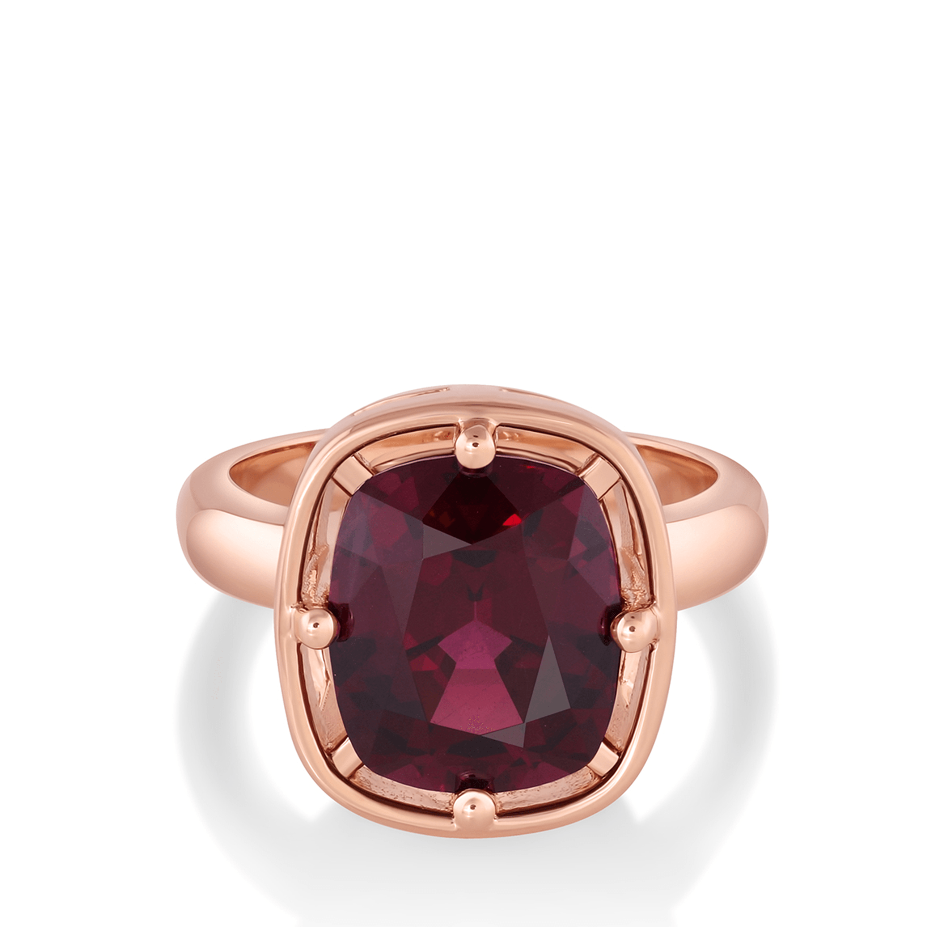 Marrow Fine Jewelry Garnet Georgia Ring [Rose Gold]