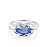 Marrow Fine Jewelry Marquise Sapphire Georgia Ring [White Gold]