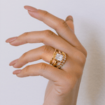 Marrow Fine Jewelry Dainty Gold Stacking Ring 