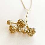 Large Baby's Breath Cluster Necklace - Marrow Fine