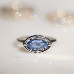 1.74ct Marquise Sapphire Georgia Ring - Marrow Fine