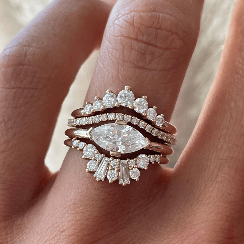 The Noelle Marquise Engagement Ring - Marrow Fine