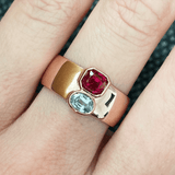 Ruby & Sapphire Relic Ring - Marrow Fine