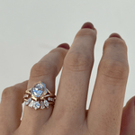 The Eloise Oval French Mirror Engagement Ring - Marrow Fine