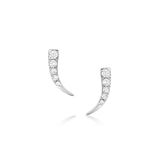 Marrow Fine Jewelry White Diamond Ear Crawlers [White Gold]