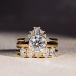 The Tessa Bezel Round Solitaire Engagement Ring - Marrow Fine