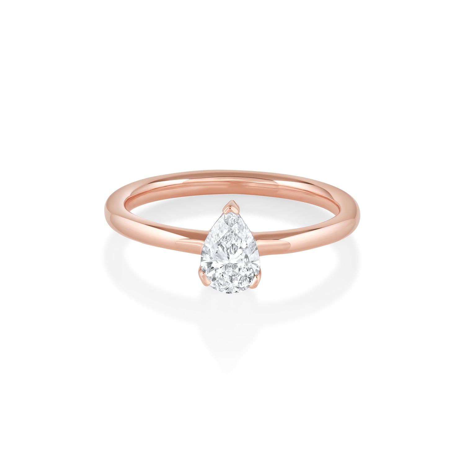 The Mini Sloane Engagement Ring [Rose Gold]