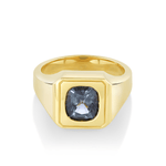 3.15ct Men's Spinel Signet Ring - Marrow Fine