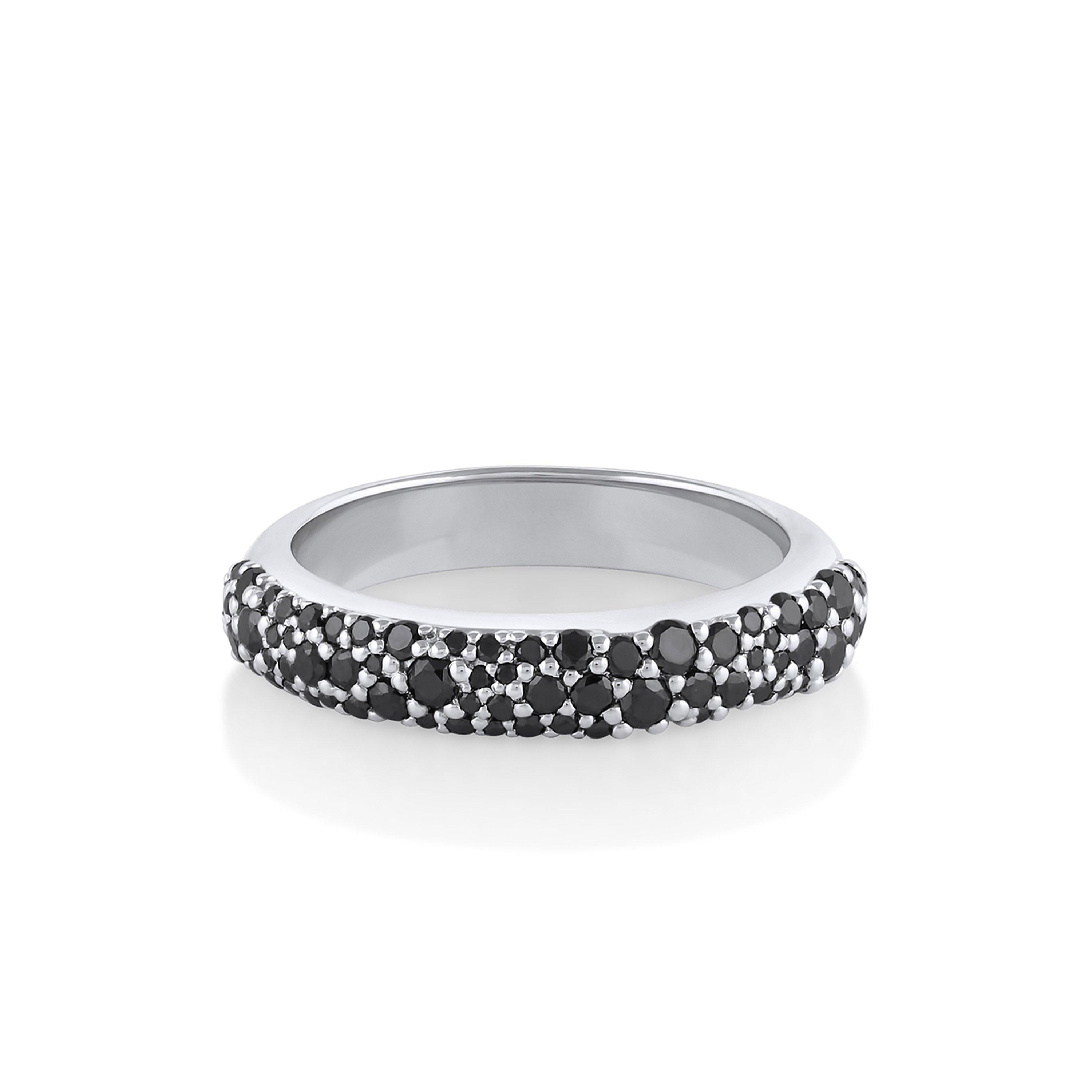 Marrow Fine Jewelry Black Diamond Starlight Band [White Gold]