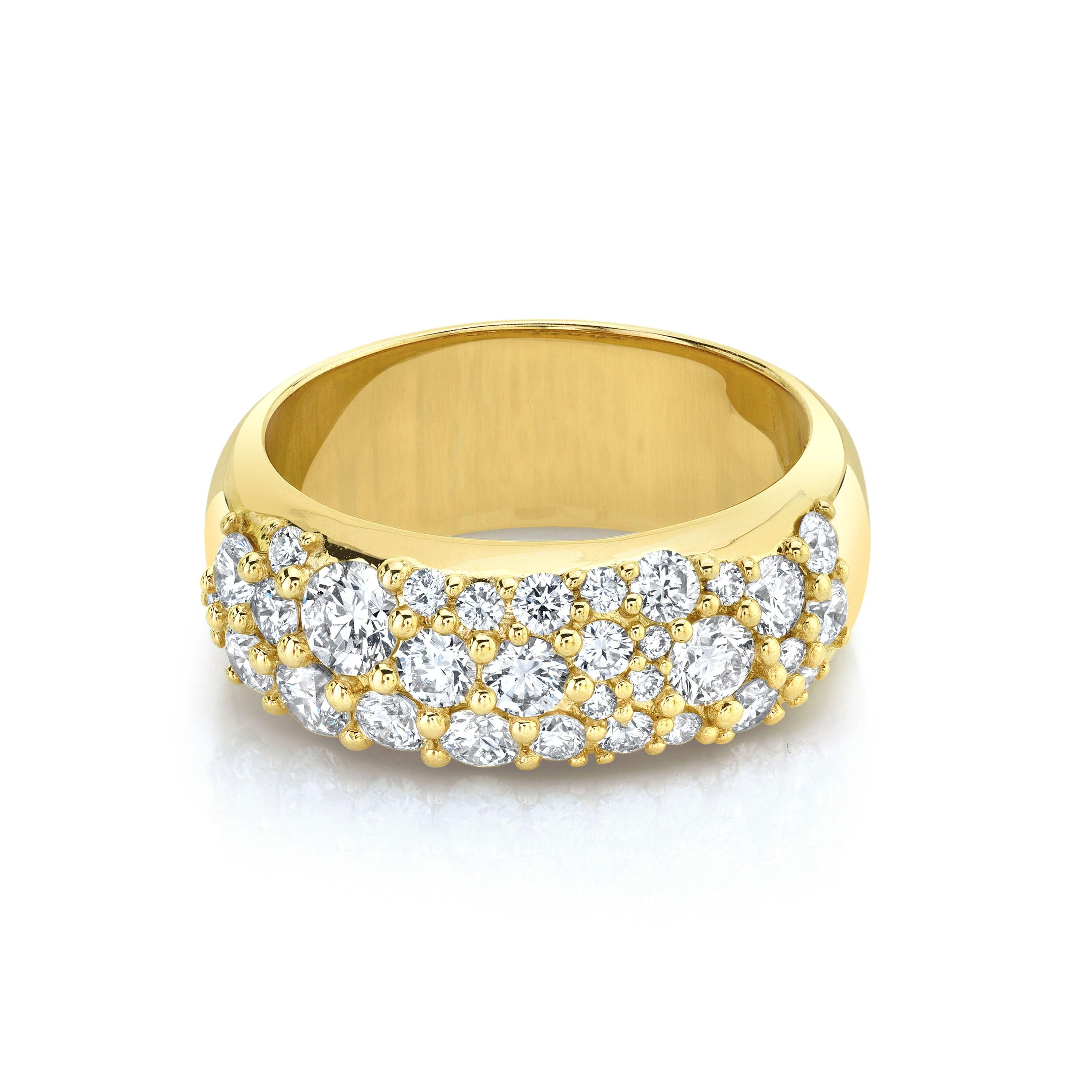 Marrow Fine Jewelry Starry Nights Diamond Band [Yellow Gold]