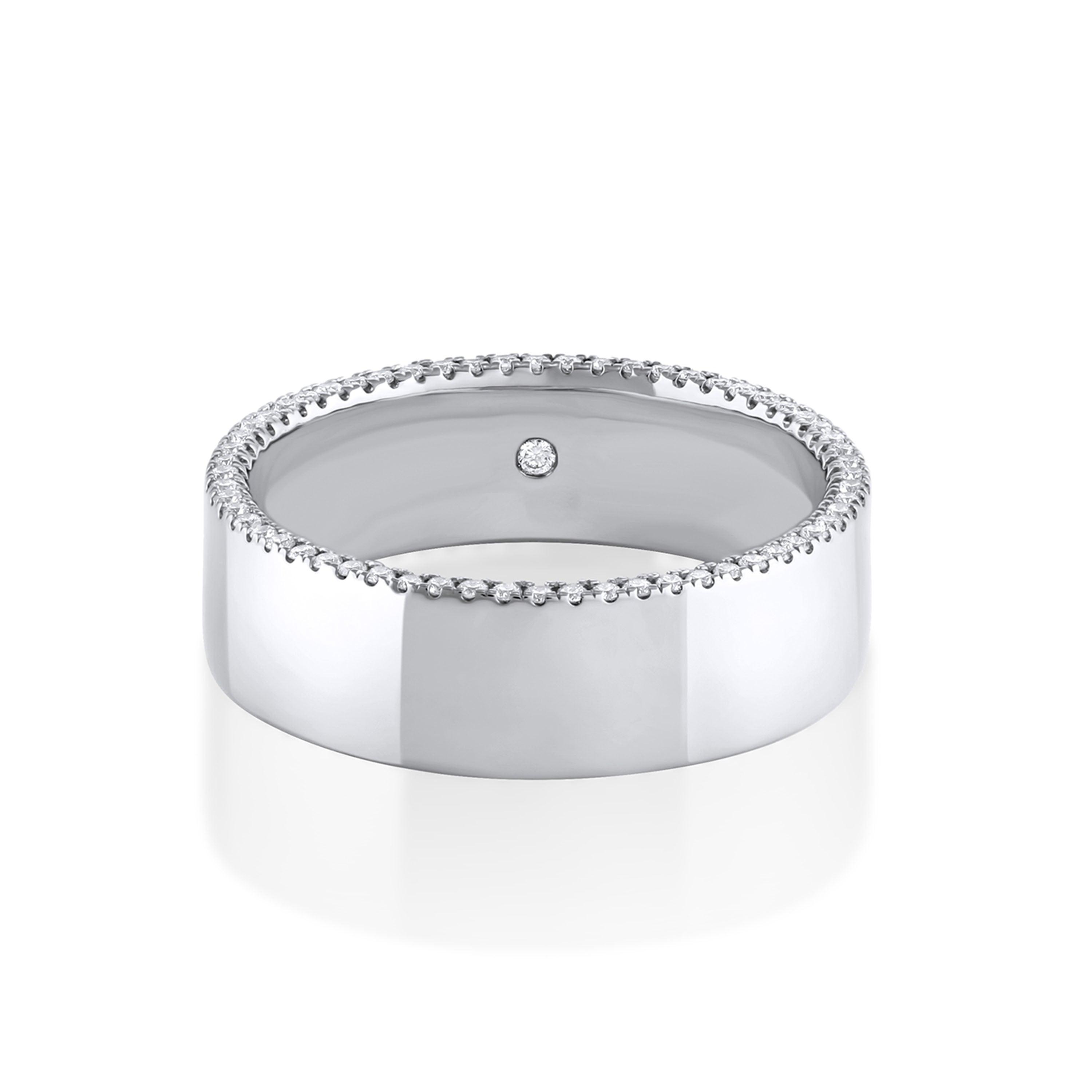 Marrow Fine Jewelry White Diamond 6 mm Parker Band [White Gold]