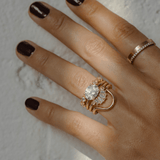 The Hazel Oval Solitaire Engagement Ring - Marrow Fine