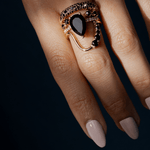 Sweet Melissa Black Onyx Ring - Marrow Fine