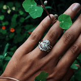 The Elspeth Three Stone Engagement Ring - Marrow Fine